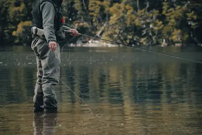 Fliegenfischen Strömung: Vergleich von Muster und Wasser