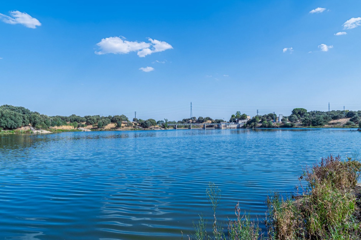 punto de pesca en río
